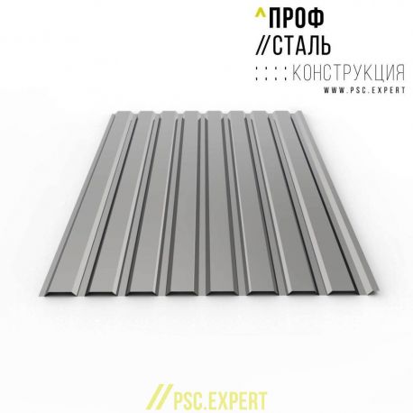 Стеновой профнастил ПСК-20 Zn / оцинкованный (м2) в Харькове